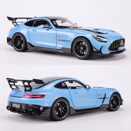 1:24 Scale Benzs-GT GTR Diecast Alloy Sports Car Model – High Simulation Racing Car with Sound and Light Features